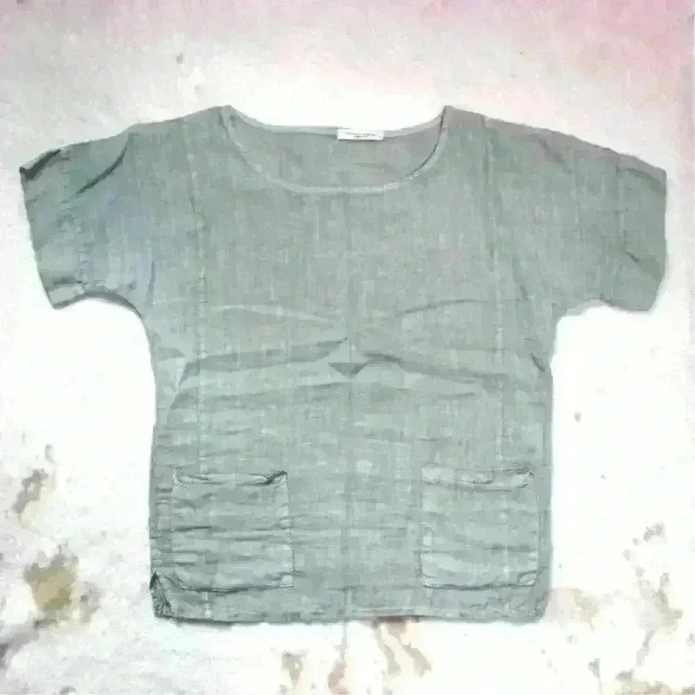 Italian Linen Women's Blouse Sz Small
